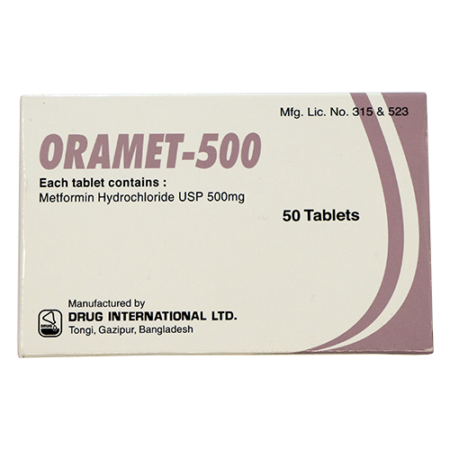 1740569304oramet 500 Glucophage (Metformin Hydrochloride) 500mg