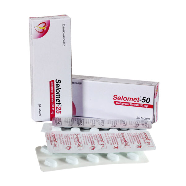 Selomet-25-50-_GI-All Toprol-XL (Metoprolol Succinate) 25mg