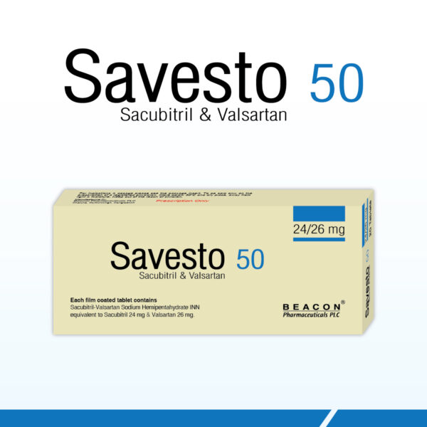 savesto Entresto (Sacubitril/Valsartan) 50mg